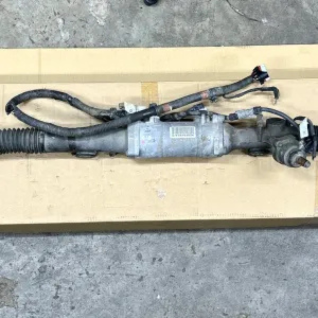 Four-wheel steering rack