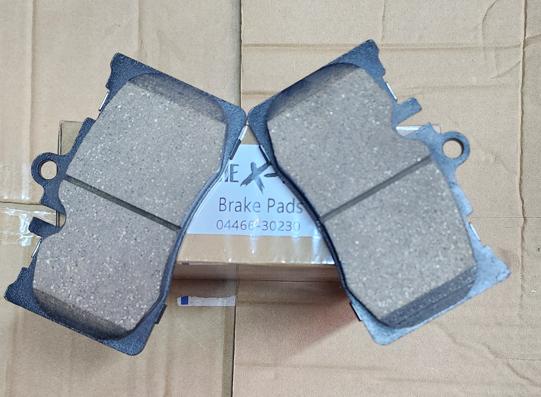 Mark X and Crown Front OEM Four Pot Brake Pads